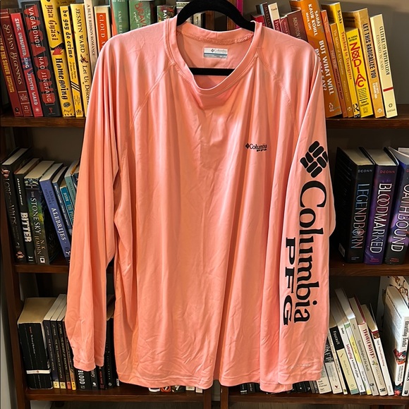 Columbia Men's Coral Long Sleeve Performance Fishing Gear - Picture 1 of 6